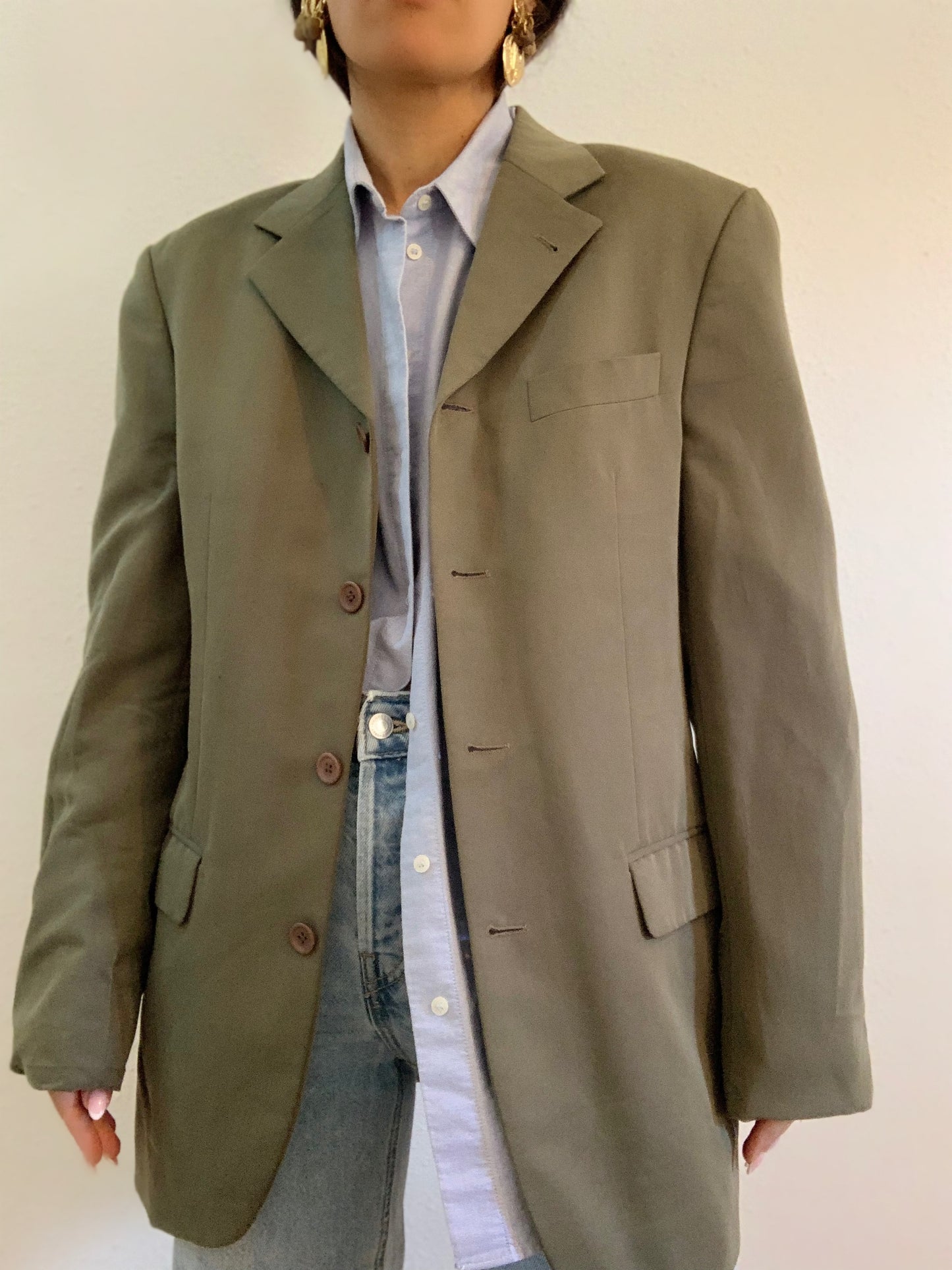Blazer kaki oversize - XL