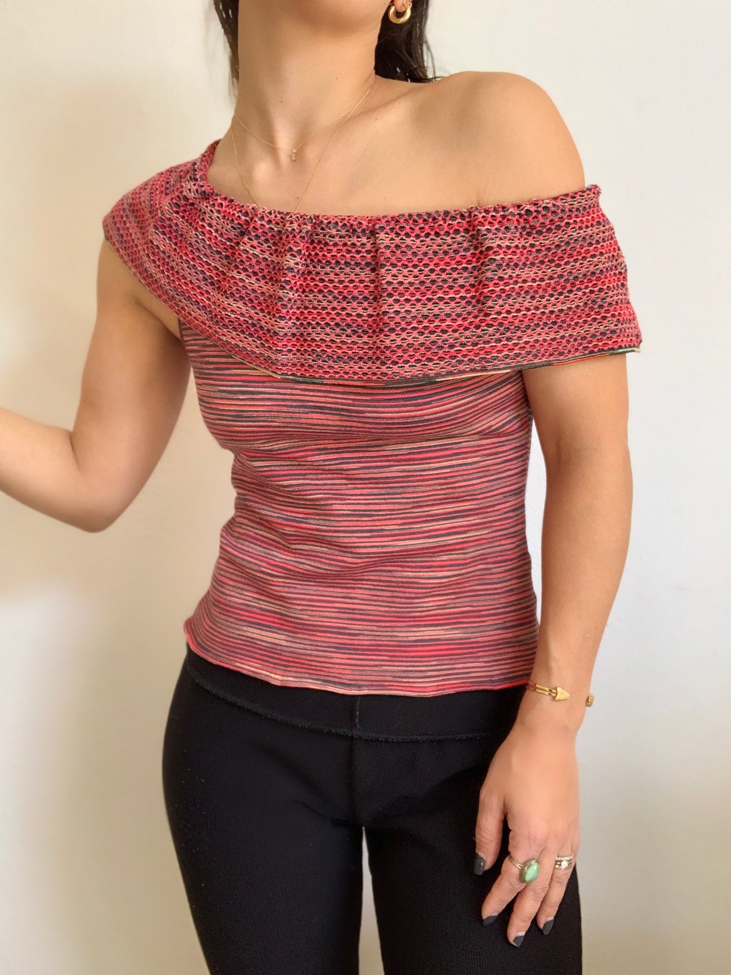 Haut Missoni à épaules dénudées - XS