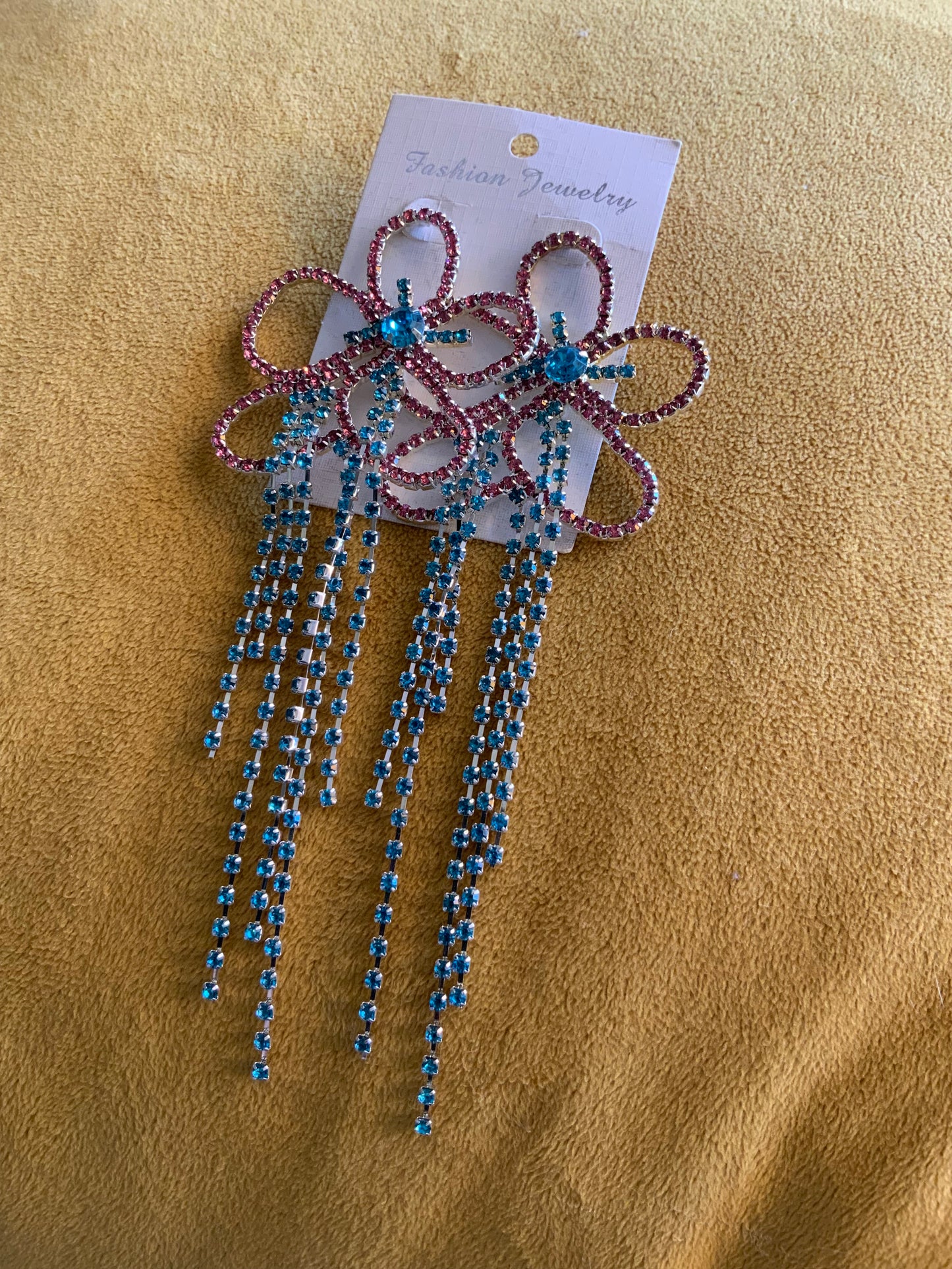 y2k strass earrings