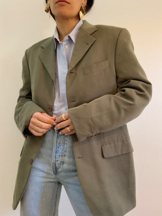 Blazer kaki oversize - XL